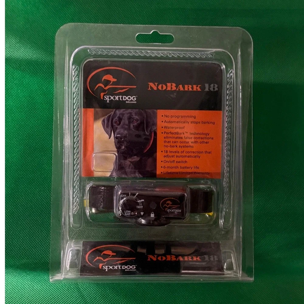 SportDOG NoBark 18 SBC-18 Waterproof Bark Collar New